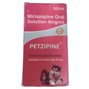 Oriheal Petzipine (Mirtazapine) Oral Solution for Dogs and Cats