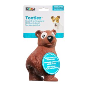 Outward Hound Tootiez Bear Latex Rubber Chew Toy for Dogs
