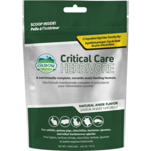Oxbow Critical Care Anise Herbivore Dry Food for Rabbits and Guinea Pigs