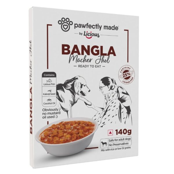 Pawfectly Made By Licious Bangla Macher Jhol Gravy Adult Dog Wet Food