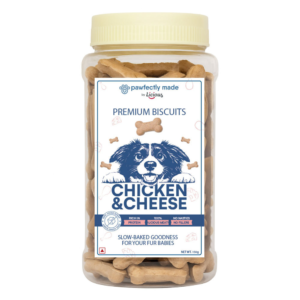 Pawfectly Made By Licious Chicken & Cheese Biscuits Dog Treats