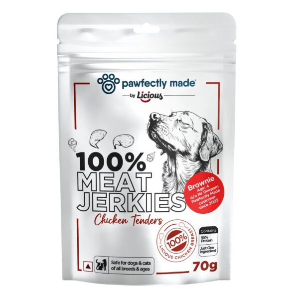 Pawfectly Made By Licious Dehydrated Chicken Tender Jerky Dog Treat