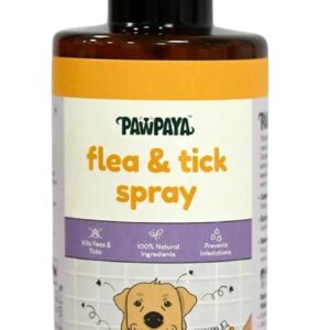 Pawpaya Flea and Tick Spray for Dogs and Cats