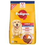 Pedigree Chicken and Vegetables Adult Dog Dry Food