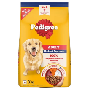 Pedigree Chicken and Vegetables Adult Dog Dry Food