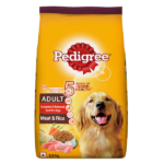 Pedigree Meat & Rice Dry and Chicken and Liver Chunks in Gravy Wet Adult Dog Food Combo image 3