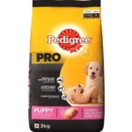 Pedigree PRO Large Breed Puppy Dry Food and Chicken Flavour Biscrok Treat Combo (3kg +900g) image 3