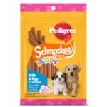 Pedigree Schmackos Stix Milk & Egg Flavour Puppy Dog Treat image 1