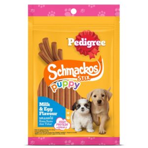 Pedigree Schmackos Stix Milk & Egg Flavour Puppy Dog Treat