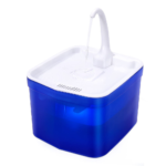 Pet Vogue Automatic Electric Water Fountain with LED Light for Cats (Blue) image 1