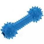 Pet Vogue Bone Shaped Rubber Chew Toy and Bouncy Rubber Ball Toys Combo for Dogs image 3