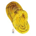Pet Vogue Sandal Shaped Rope Toy for Dogs | For Medium Chewers (Yellow) image 1