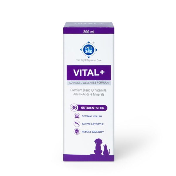 Pet360 Vital+ Advanced Wellness Formula Syrup for Dogs & Cats