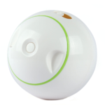 Pet Geek Foodie Orb Rolling Ball Treat Toy for Dogs | For Medium Chewers (White) image 2
