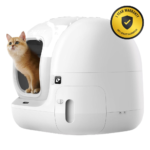 Petkit PuraMax2 Automatic Self Cleaning App Controlled 2.4G WiFi Litter Box for Cats (White) image 2