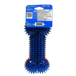 Petsport Gorilla Spiky Bone Toy for Dogs (Blue & Red) image 4