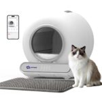 Petverse Pro Automatic Litter Box for Cats (White) image 1