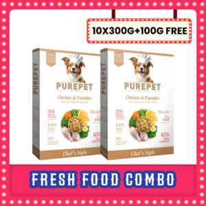 Purepet Chicken and Pumpkin Fresh Food for Dogs