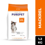 Purepet Mackerel Kitten Cat Dry Food image 1