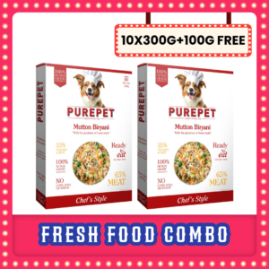 Purepet Mutton Biryani Fresh Food For Dogs