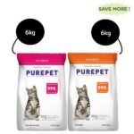 Purepet Tuna and Salmon and Mackerel Adult Dry Cat Food Combo image 2