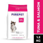 Purepet Tuna and Salmon Kitten Cat Dry Food image 1