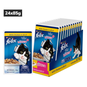 Purina Felix with Chicken in Jelly Complete and Balanced Kitten Cat Wet Food