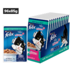 Purina Felix with Tuna in Jelly Complete and Balanced Kitten Wet Food image 2