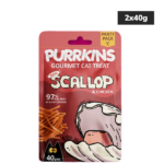 Purrkins Scallop & Chicken Soft Jerky Cat Treats image 3