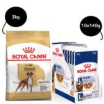Royal Canin Boxer Dry Food and Maxi Adult Dog Wet Food Combo image 2