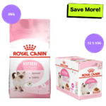 Royal Canin Kitten Cat Dry and Wet Food Combo image 1