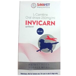 Savavet Invicarn Oral Drops (L Carnitine) for Dogs and Cats