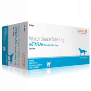 Savavet Metaflam (Meloxicam) Dog 1mg Tablet (10 tablets)