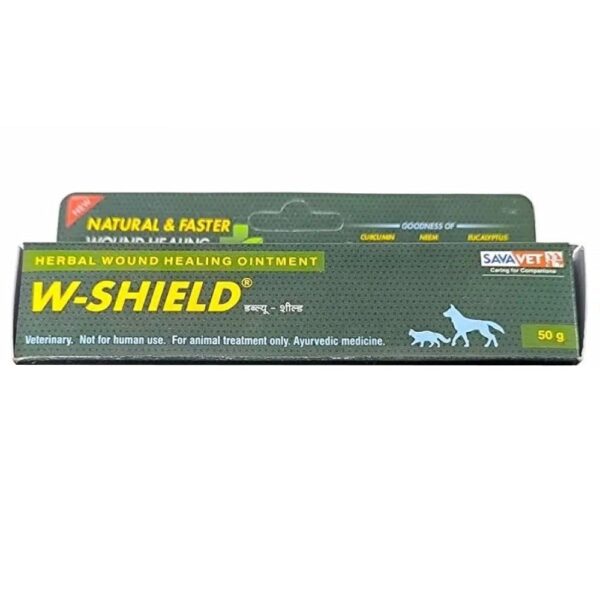 Savavet W-Shield Herbal Wound Healing Ointment for Dogs and Cats (50g)