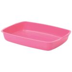 Savic Cat Litter Tray (Pink) image 1