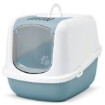 Savic Nestor Jumbo Toilet Home for Cats (Bluestone) image 2