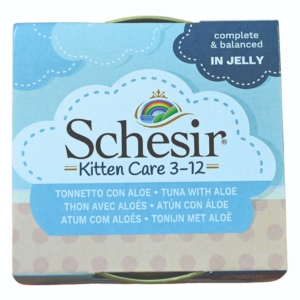 Schesir Tuna Whole Meat and Rice with Aloe Vera in Jelly Cat Wet Food