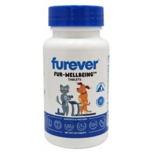 Pawsome Companion Fur WellBeing Tablets for Dogs & Cats
