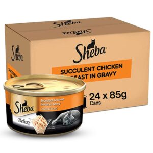 Sheba Complete Nutrition Succulent Chicken Breast In Gravy Cat Wet Food