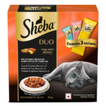 Sheba Duo Tuna & Chicken, Salmon & Tuna, Chicken & Salmon Crunchy Adult Cat Treats image 2