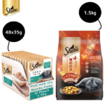 Sheba Fish with Dry Bonito Flake Premium Cat Wet Food image 3