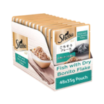 Sheba Fish with Dry Bonito Flake Premium Cat Wet Food image 1