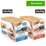 Sheba Maguro & Bream Fish Mix and Fish with Sasami Premium Cat Wet Food Combo image 2