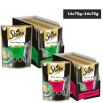 Sheba Maguro, Katsuo Rich Premium Adult Wet Food Combo for Cats image 1