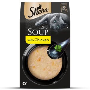 Sheba Soup with Chicken Adult Cat Wet Food