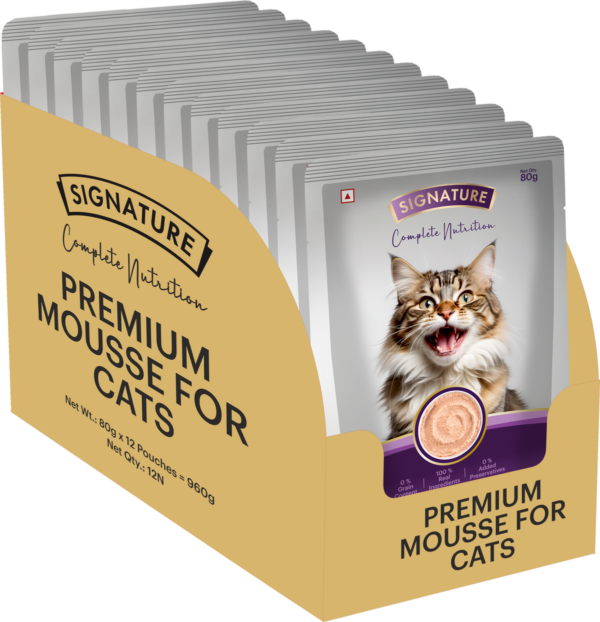 Signature Grain Zero Ocean Fish Mousse Adult Cat Wet Food