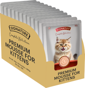 Signature Grain Zero Salmon Mousse Kitten Cat Wet Food