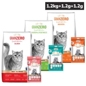 Signature Salmon, Chicken, Vegetable, Mackerel Combo Dry Food Cat