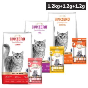 Signature Salmon, Tuna, Mackerel Combo Dry Food Cat