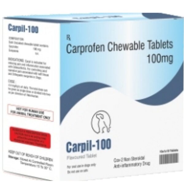 Sihil Carpil 100mg Tablets (Carprofen) for Dogs